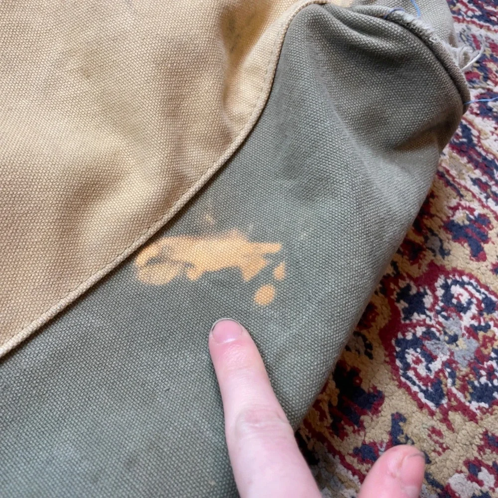 VTG‎ 70s 80s Banana Republic Canvas Duffle Bag Polar Expedition Antarctica Olive
